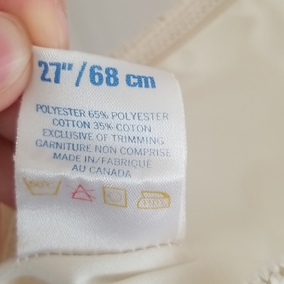 Cream White Slip Skirt - Picture 4 of 4